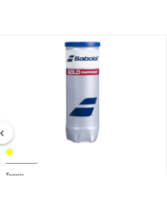 Babolat TEAM ALL COURT 网球 1罐 (3粒装)